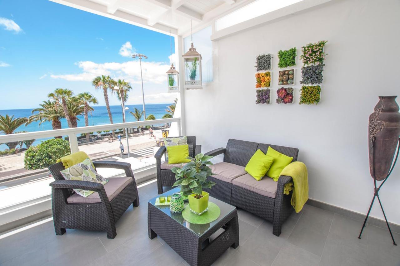 Апартаменти Casa Oceano On The Front Line With Amazing Sea Views Пуерто-дель-Кармен Екстер'єр фото